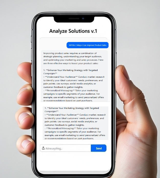 Analyze Solutions Chat